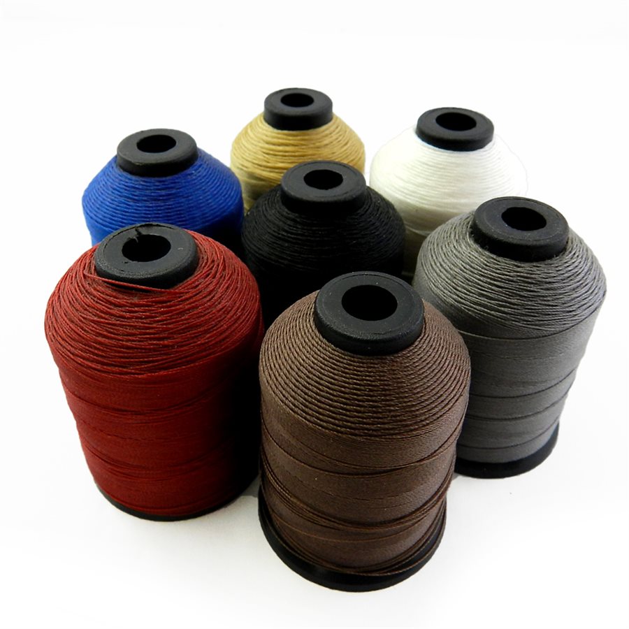 SUPVOX 10 couleurs de fil ciré Fil de cuir coloré Fil de cuir pour coudre le fil pour coudre à la main le cuir et la reliure 