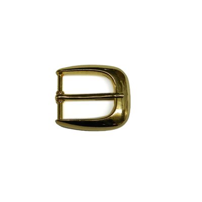 1-1 / 8" end bar buckle gold (Min. 6)