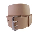 Ceinture 2" cuir tannage végétal naturel 9-10oz.