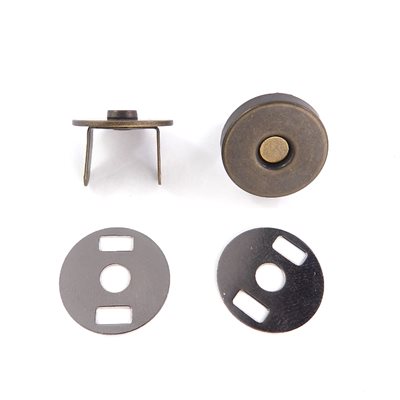 Antique colored purse magnet 3/4.