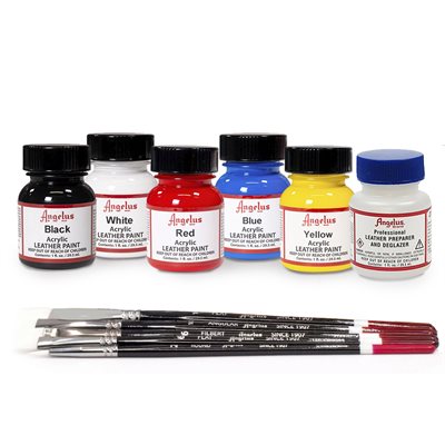 Angelus ensemble de base de 5 peintures + 1