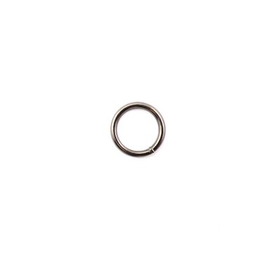 Welded O ring 1/2 wire 2mm #13 gge NICKEL (100)