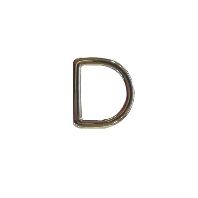 D-ring 3/4 X 5/8, 4.28mm/8gge nickel LOT SWG