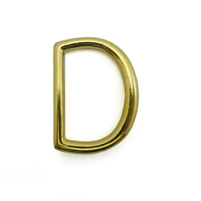 2 brass molded D-ring 