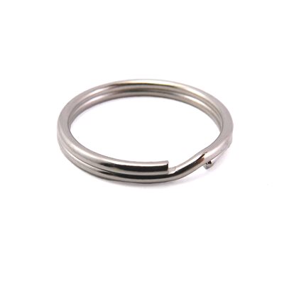 Nickel p-key ring 28mm 