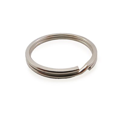 Anneau p-clefs plat 35mm/1-3/8" ext. nickel (100)