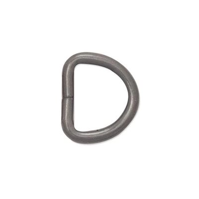 Gun metal D rings 1- 1/2 (6/pkg)