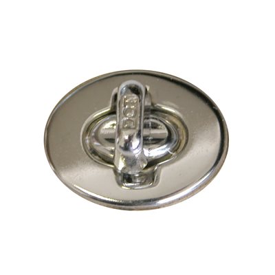 Rotating nickel purse clip 1Lx3/4H ($one, min.12)