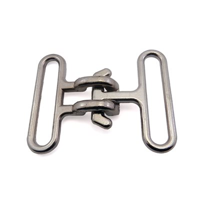 Attache à tablier 1-1/2" nickel.