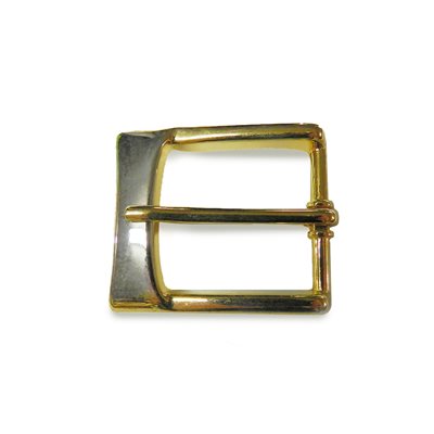 Buckle 1 1/8 2 tone nickelgold 