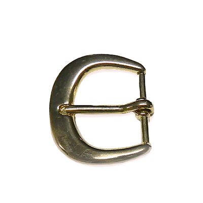 Gold buckle 1"