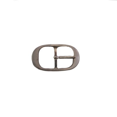 Buckle 1 double satin nickel 