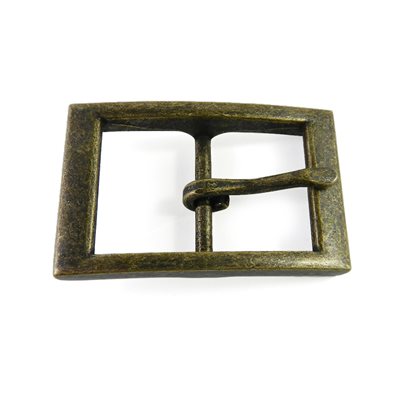 Buckle 1 1/8 double antique gold 