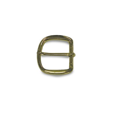 1" 1/2" gold forged buckle 