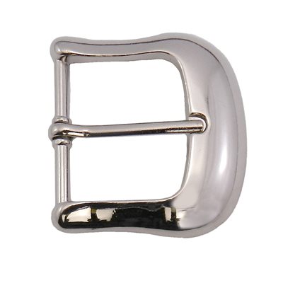 1" 1/2" nickel buckle 