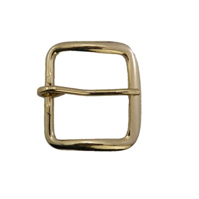 1" 1/2" gold forged buckle 