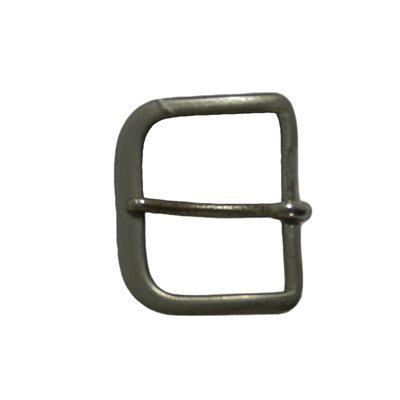 Forged 1" 1/4 antiquenickel buckle 