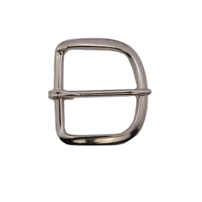 Boucle simple 1"1/4, nickel. 