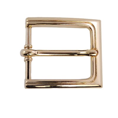 1" 1/4 gold buckle 