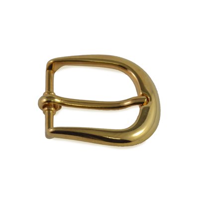 1" 1/4 gold buckle 