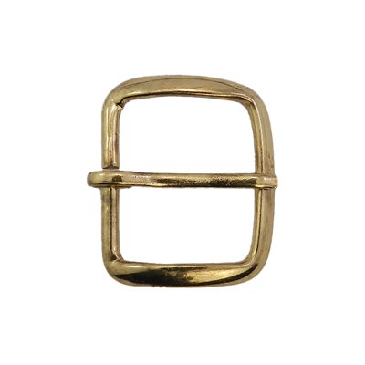 1" 1/4 gold forged buckle 