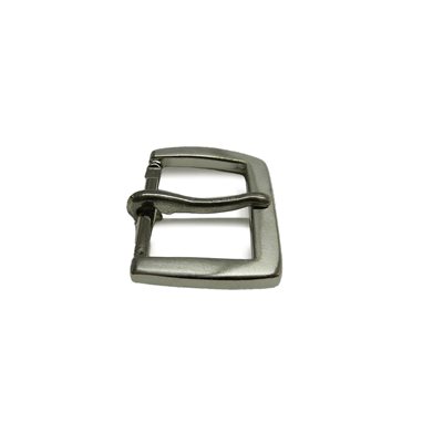 1" 1/4 single buckle satin nickel 