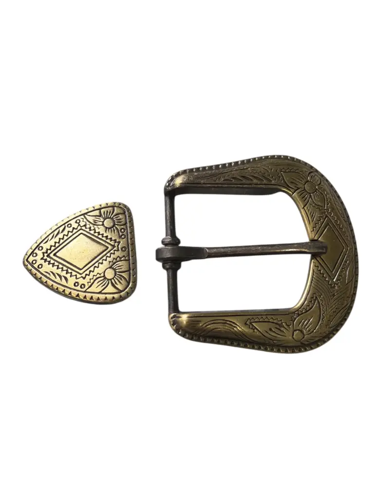 11/8 gold ant buckle (3 parts) 