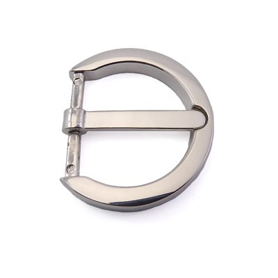 Buckle 11/8 single nickel +B14409