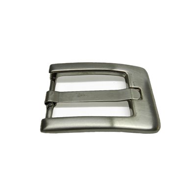 11/8 single buckle satin nickel 