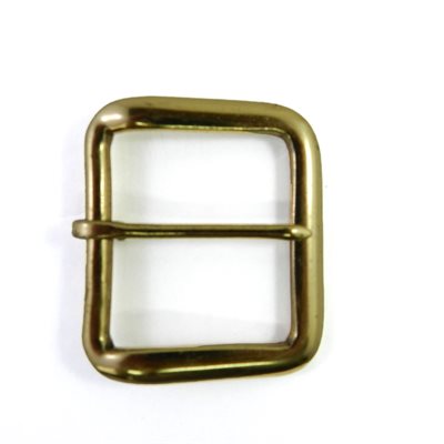 13/4 gold forged buckle 