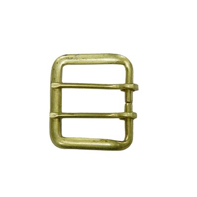 Buckle 13/4 gold forged 2 stems 