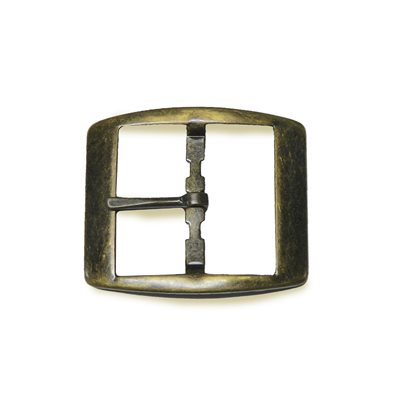 Buckle 13/8 double antique gold 