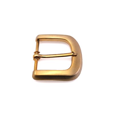 Buckle 13/8 satin gold 