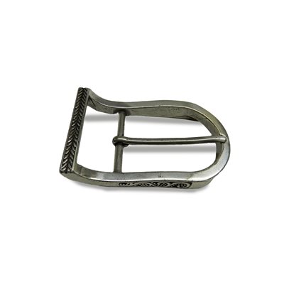 13/8 Single Antique Nickel Buckle 