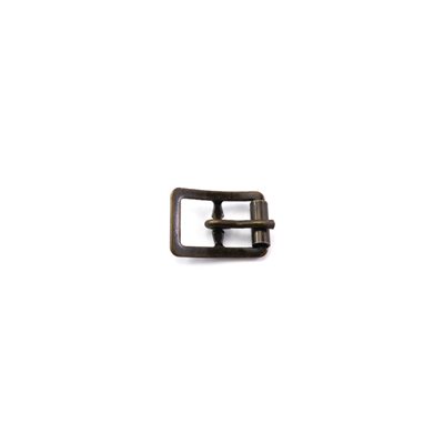 1/2" double roller buckle (N700), antique gold