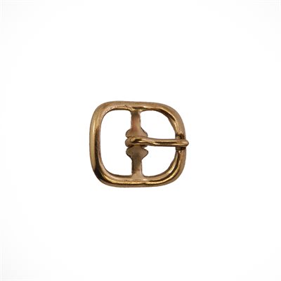 1/2" double gold buckle  (min12)