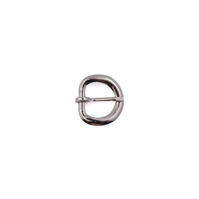 Boucle simple 1/2", nickel.