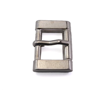 3/4 silver rectangle buckle