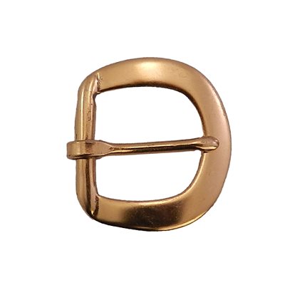 Forged 3/4 gold buckle 