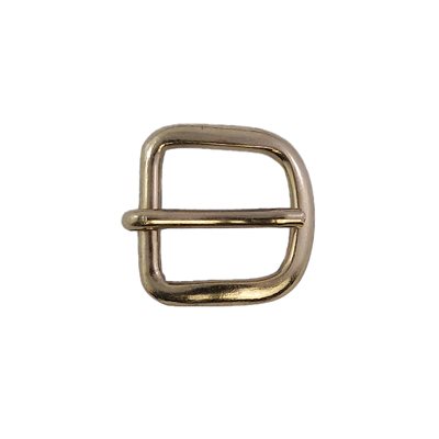 Forged 3/4 gold buckle  