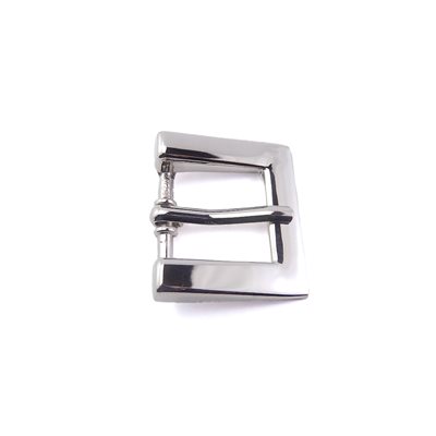 3/4 simple silver buckle 