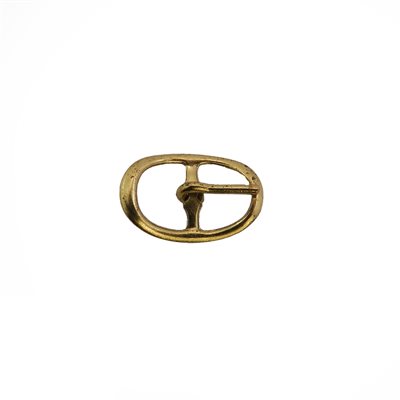 3/8 double yellow gold buckle   