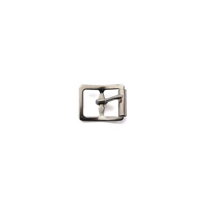 5/8" Double Roller Buckle, Nickel 