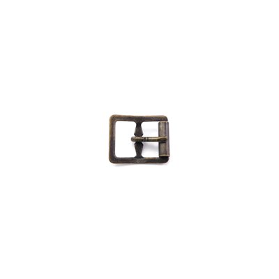 5/8" double roller buckle, antique gold