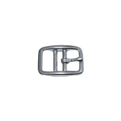 Double bar buckle 3/4 stainless steel 