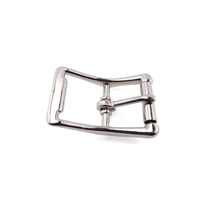 Boucle rouleau double, forte longue nickel plaqué 