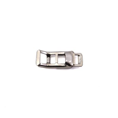 Slide buckle 3/16 nickel (min12)