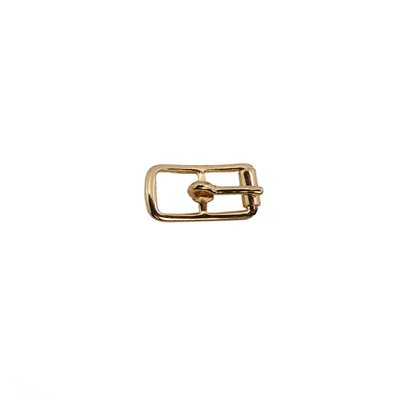 Roller buckle. 1/4 double brilliant gold  (min12)