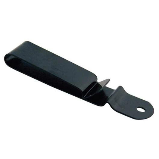 Black universal clip, Tandy Leather.