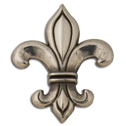 Concho Fleur de lys 1 " x 1 1/4" (un.)